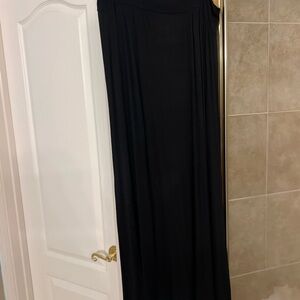 Elegant Black Maxi Skirt